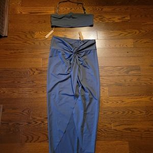 Skims bathing suit set: top and sarong skirt set BNWT